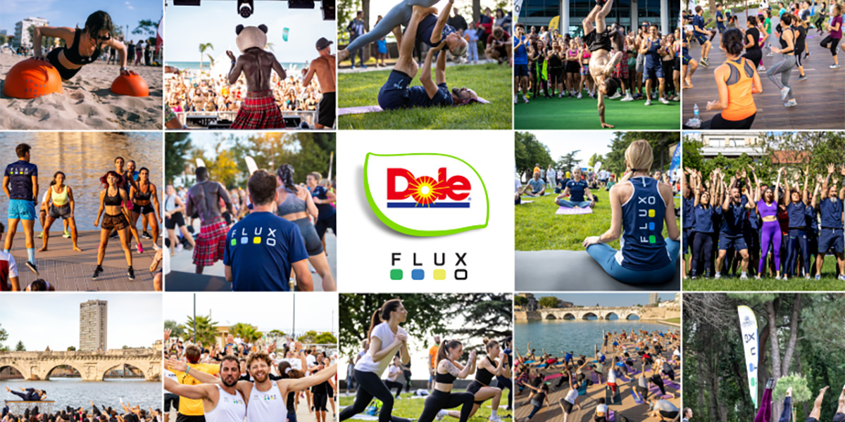 Dole accende l'estate romagnola con Fluxo Movement